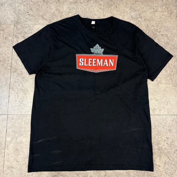 sleeman 블랙 반팔티 #csz589