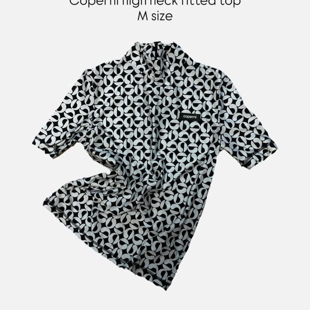 Coperni 로고 프린트 탑