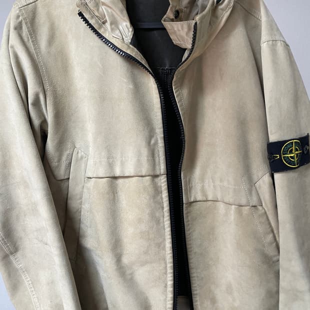 Stone Island Swade Baige jacket L 스톤아일랜드