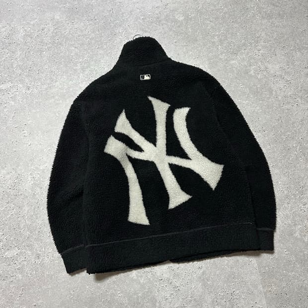 MLB 뉴욕양키스 빅로고 플리스 집업