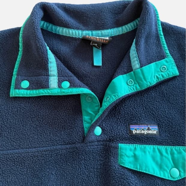 파타고니아 신칠라 네이비그린 M
