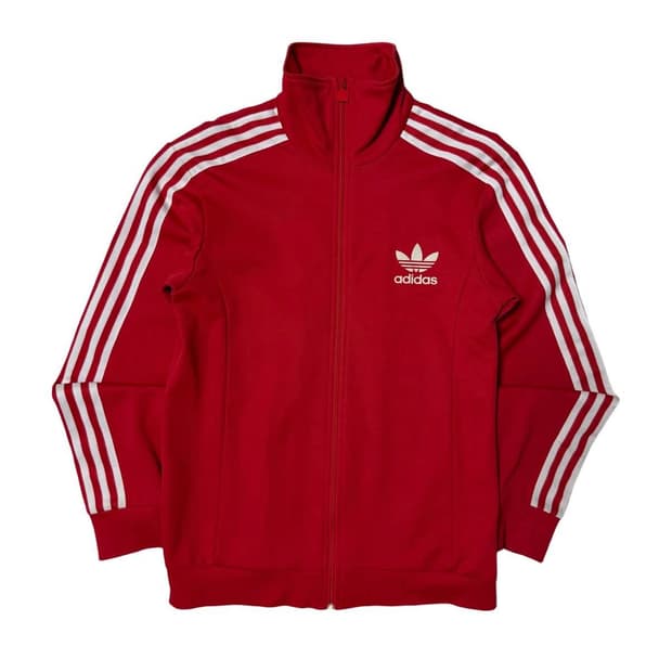 아디다스 유로파 파이어버드 레드 트랙탑 져지 A029