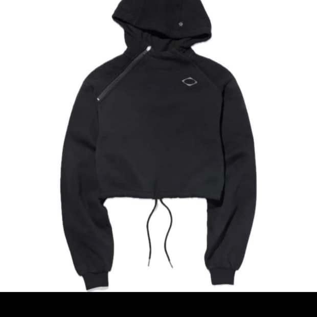 미스치프 사이드 집업 후드