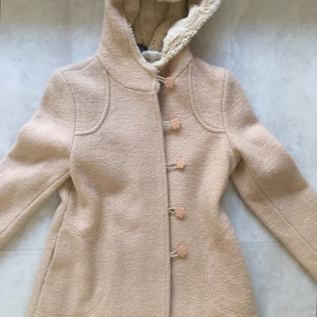 울 100% 빈티지 코트