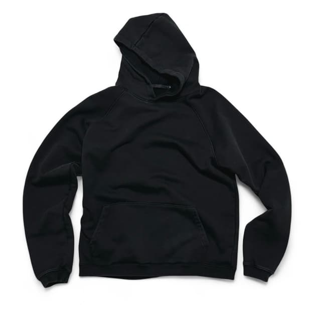 HTAE 80's Black Faded Heavyweights 후드티