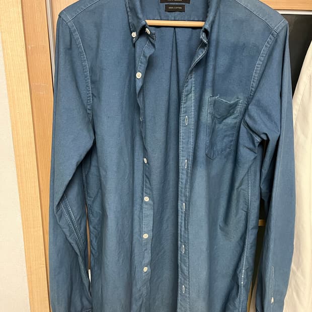 RRL 더블알엘 버튼다운 워크 셔츠 M