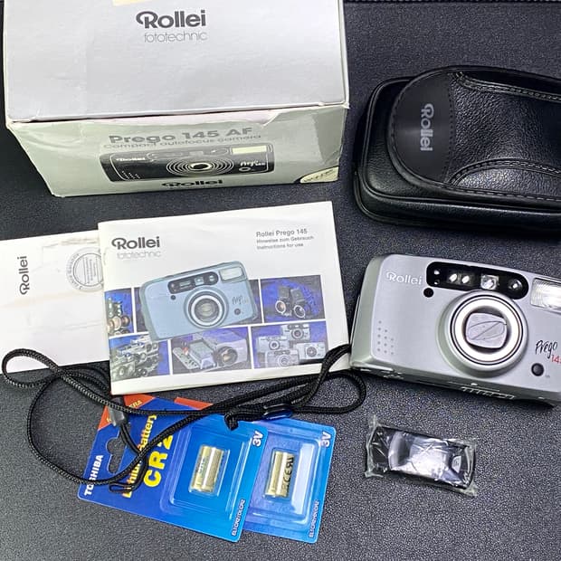 롤라이 프레고 145 AF 박스셋 데이타백 2049년까지 가능 버전