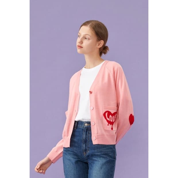 SJYP 러브 니트 가디건