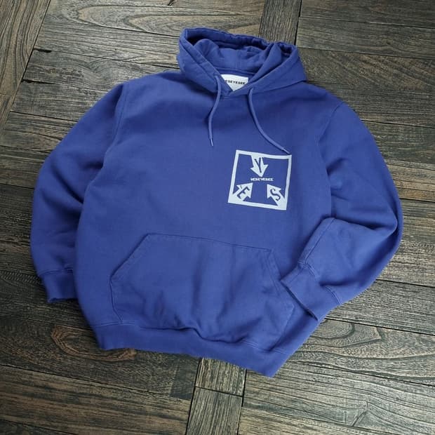 [예스아이씨] 그래픽 프린팅 오버핏 후드티 M18575