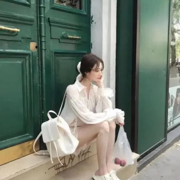 라벨르블랑 백팩 화이트