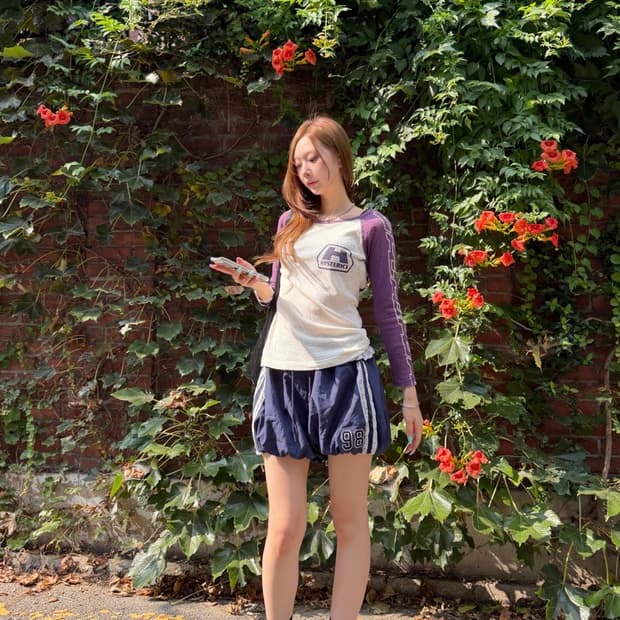 히스테릭글래머 나그랑 매쉬 롱슬리브