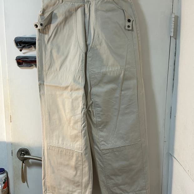 노운 화이트 카펜터 팬츠 (1사이즈)