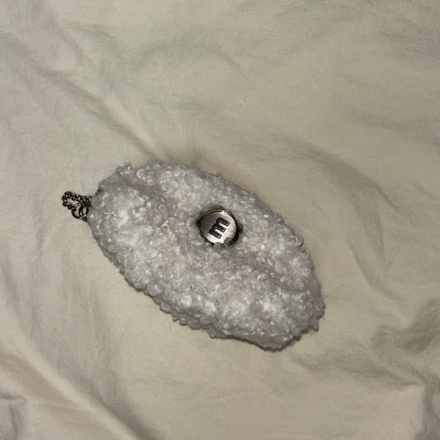 미닛뮤트 클로 파우치 키링 스노우화이트 새상품