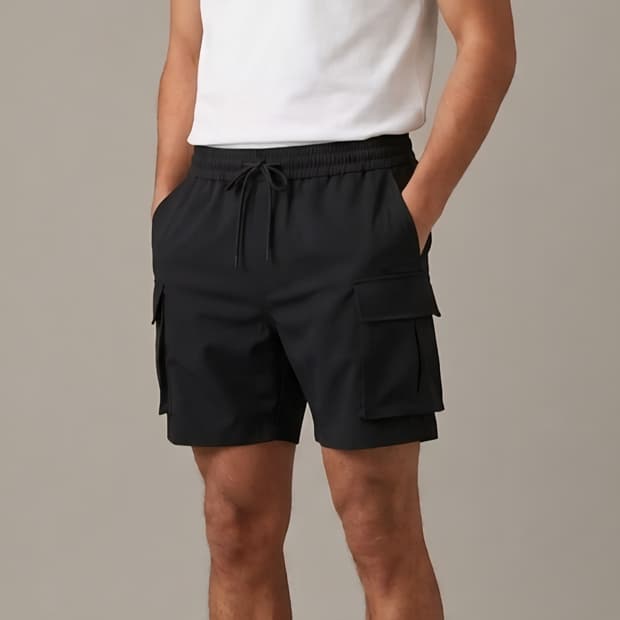 [30]세븐셀라 카고 밴딩 반바지