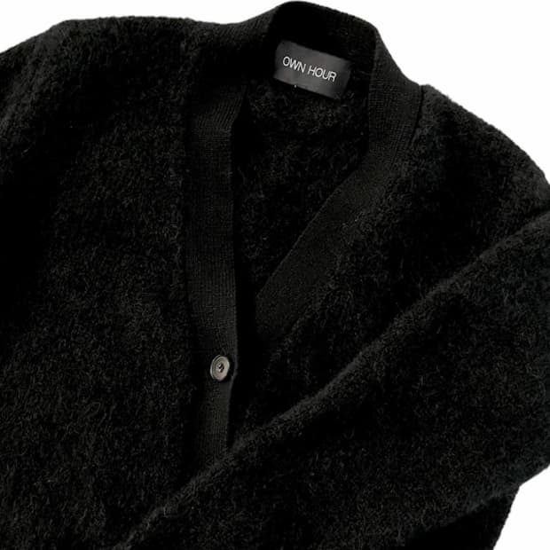 OWN HOUR 모헤어 가디건 