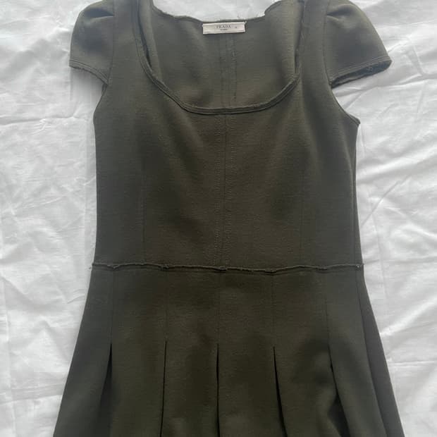 Prada wool dress