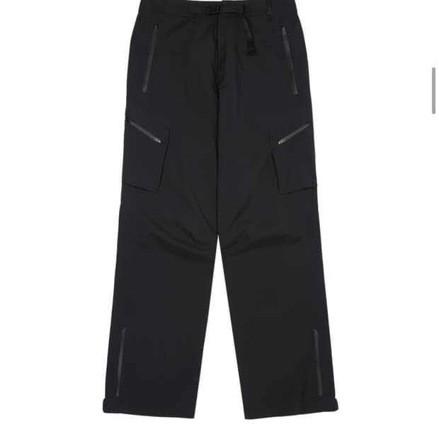 산산기어 26ss 이누아 쉘 팬츠 블랙 2사이즈