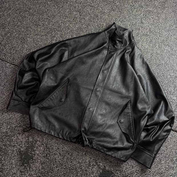 파르티멘토 비건 레더 필드 자켓 3351