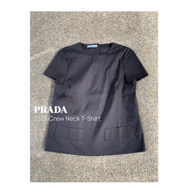 (w) SS13 Prada Crew Neck Shirt
