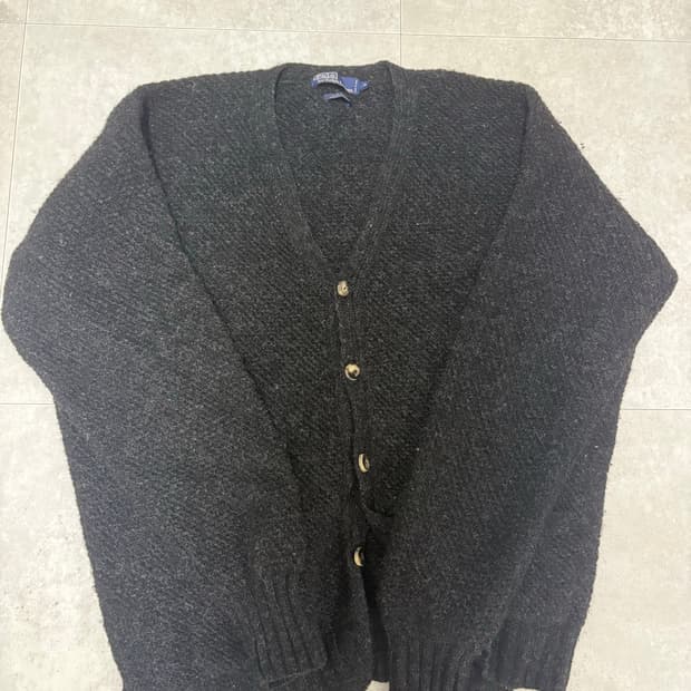 랄프로렌 핸드니트 헤비 가디건