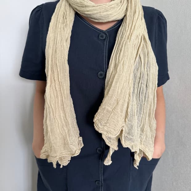 Navy Stitch Button One-Piece