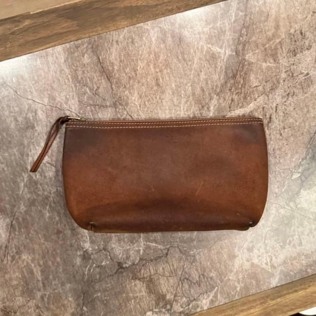 RRL 스웨이드 파우치