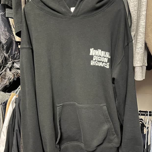 노매뉴얼 후드티