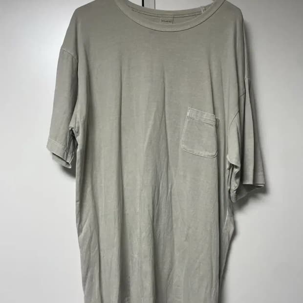 [M] 카키스 오버다이드 포켓 반팔 스톤