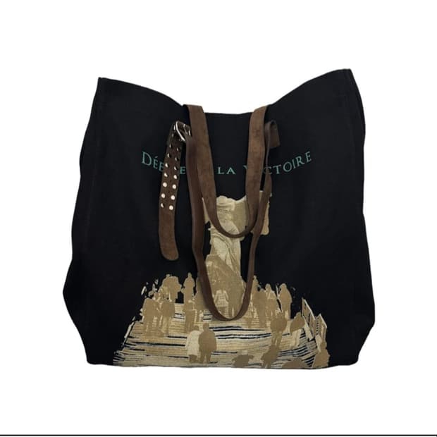 [택포] karas 빅백 브라운벨트 새상품 판매