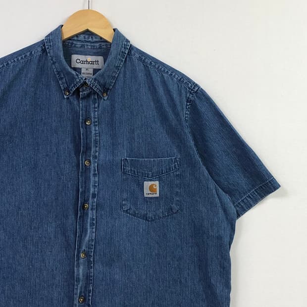 XL 칼하트 데님 셔츠