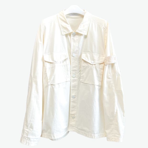 [M/매장판] 스톤아일랜드 고스트피스 투포켓 오버셔츠 자켓