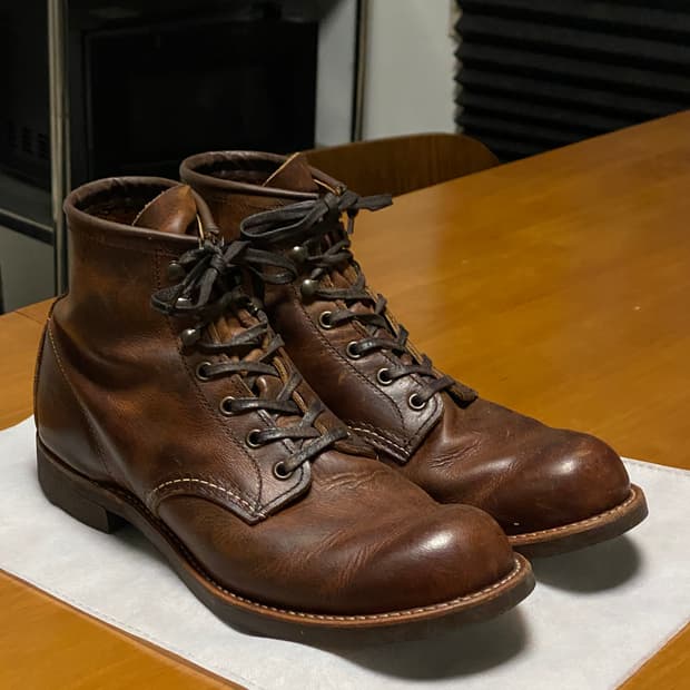 레드윙 블랙스미스 3343 카퍼 러프앤터프 9D