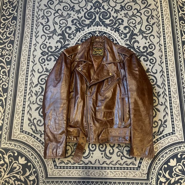 Genuine Leather Jacket/W2205