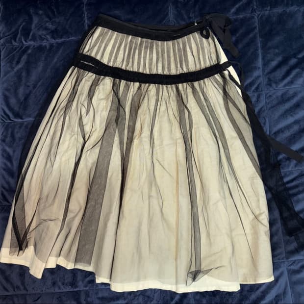 Comme des garcons Tricot 레이어 스커트