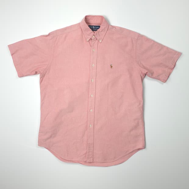 폴로 랄프로렌 블레이크 코튼 반팔셔츠 핑크 (M)