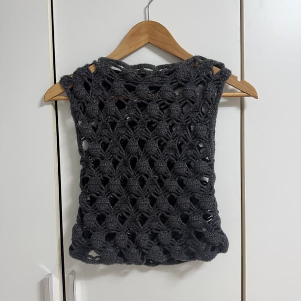 니트 네트 레이어드 베스트