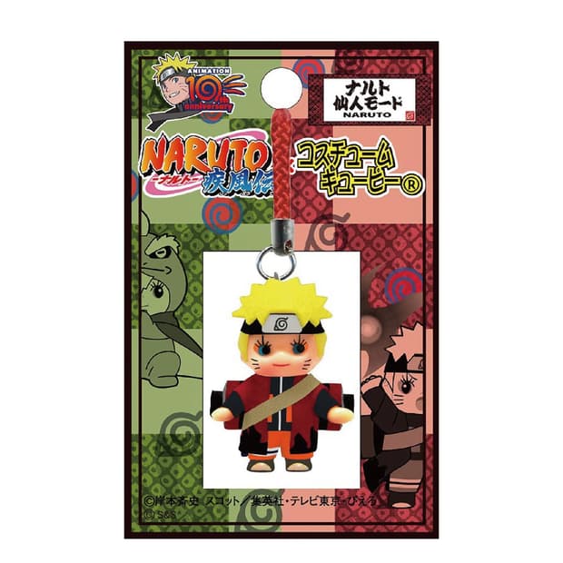 나루토 10주년 코스튬 큐피 스트랩 선인모드 질풍전