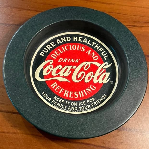 빈티지 일본코카콜라 틴트레이