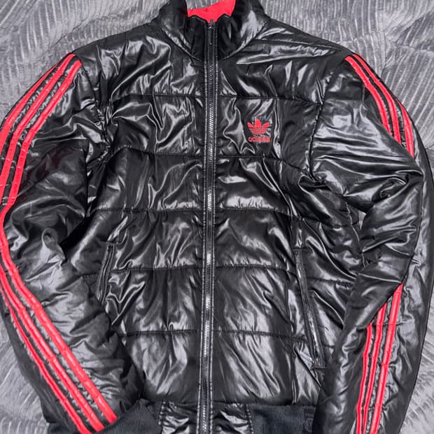 아디다스 ac밀란 경량패딩