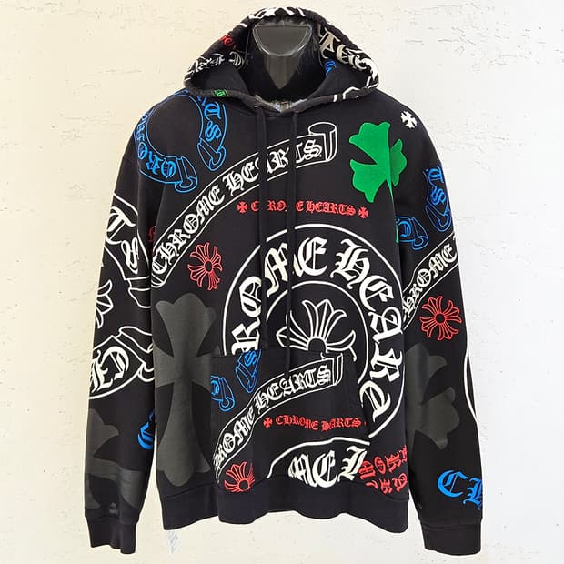 [L] 크롬하츠 스텐실 후드티 B1213C123