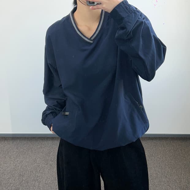 Nike 나이키 사이드 스우시 네이비 웜업