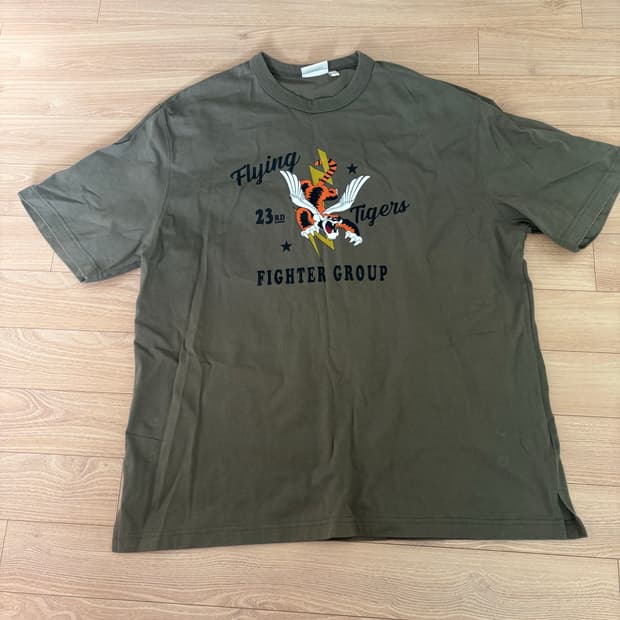 유니폼 브릿지 flying tiger s/s tee olive