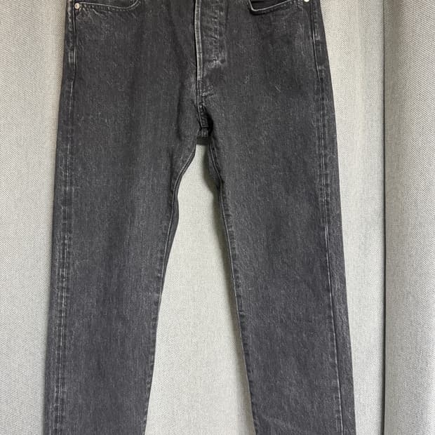 오디너리핏츠 루즈 앵클데님 블랙 32 비이커매장판