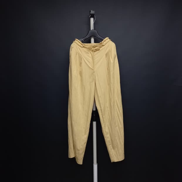 새 에뜨르 몽크 춘하 하이웨스트 핀턱 일자통핏팬츠 44