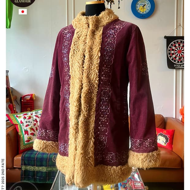 1990s HYSTERIC GLAMOUR Native Aztec Coat