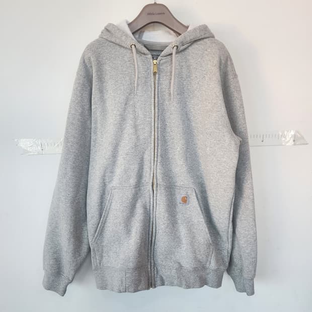 칼하트 그레이 후드집업