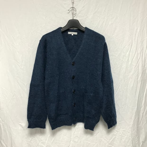LIFUL MINIMAL GARMENTS / MOHAIR CARDIGAN