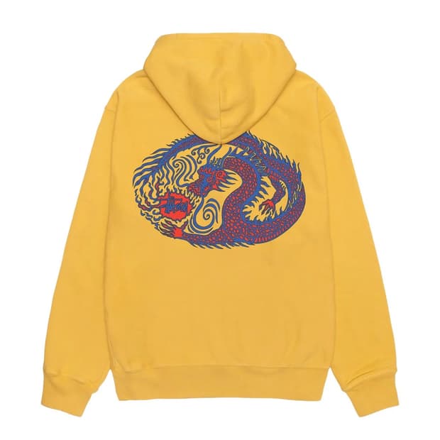 [XL] 스투시 모자이크 드래곤 후디 피그먼트 다이드 