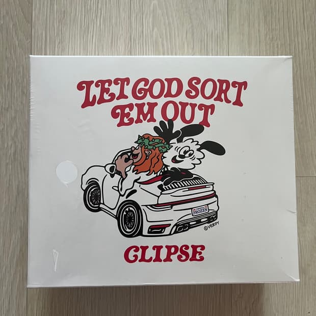 클립스 베르디 LET GOD SORT EM OUT 블랙 L