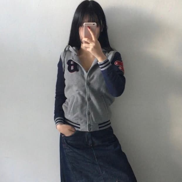 MLB 후드 바시티자켓